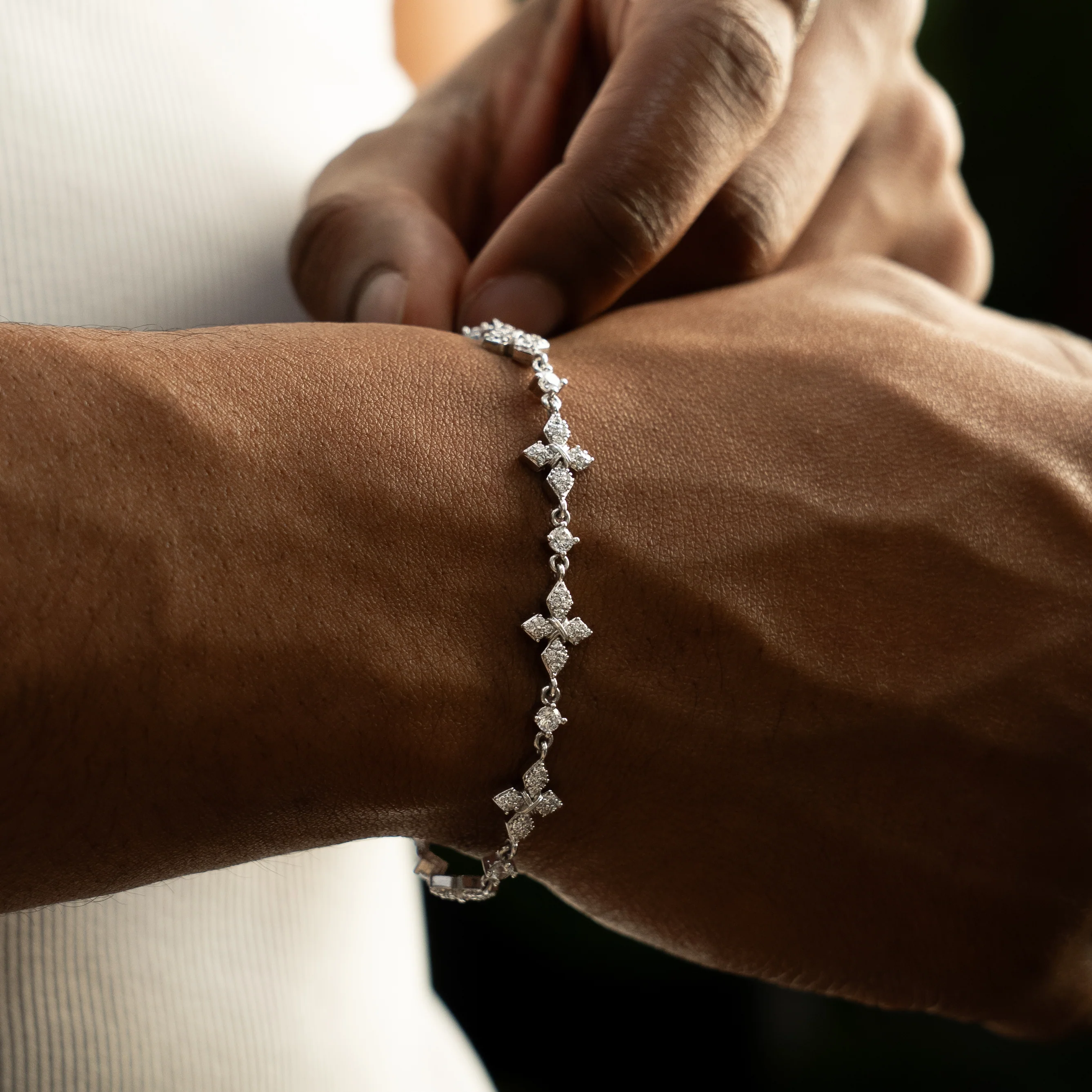 Bracelet Iced Celestial - Argenté - Image 3