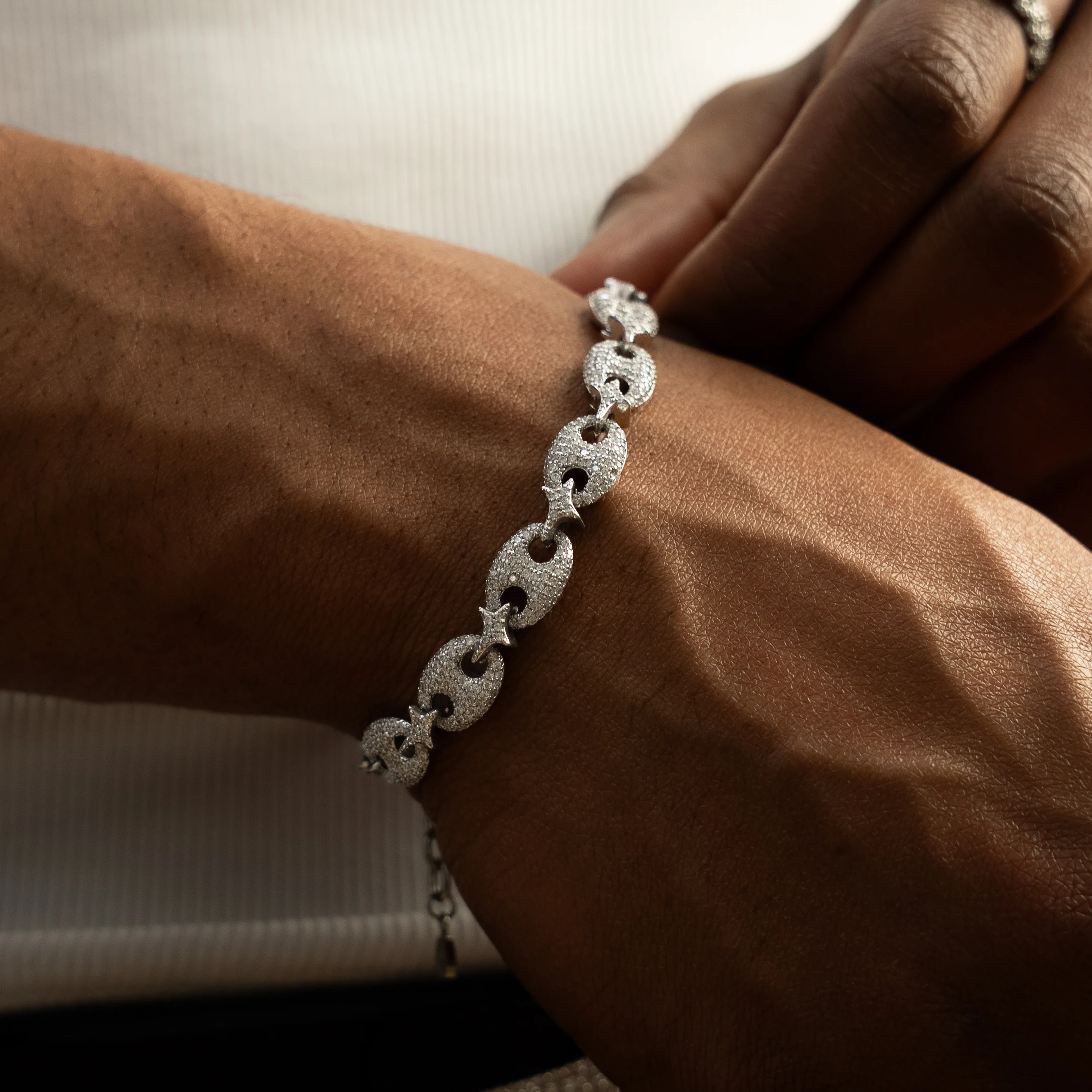 Bracelet Iced Coffee Beans - Argenté - Image 2