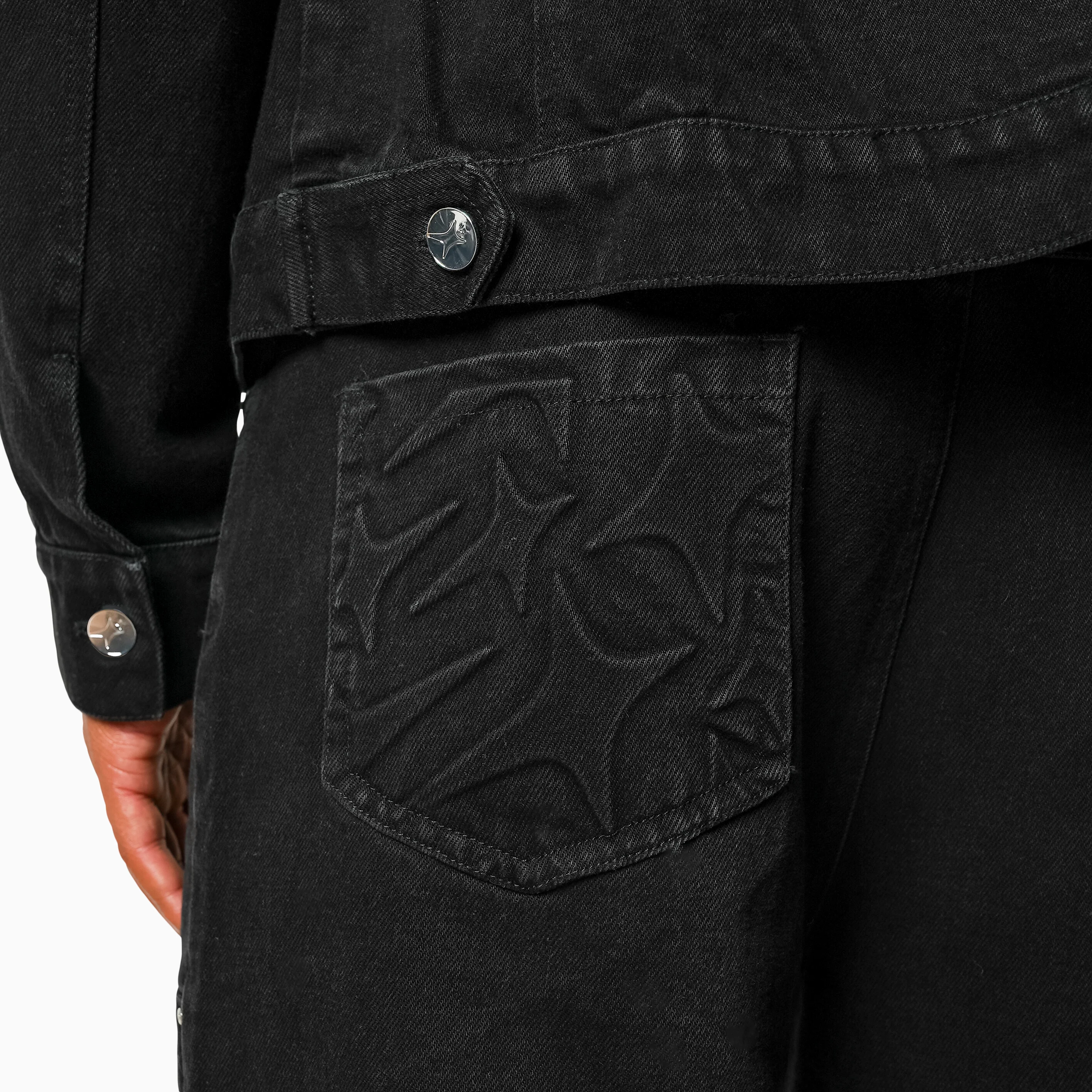 Carpenter Denim Monogram - Noir - Image 8