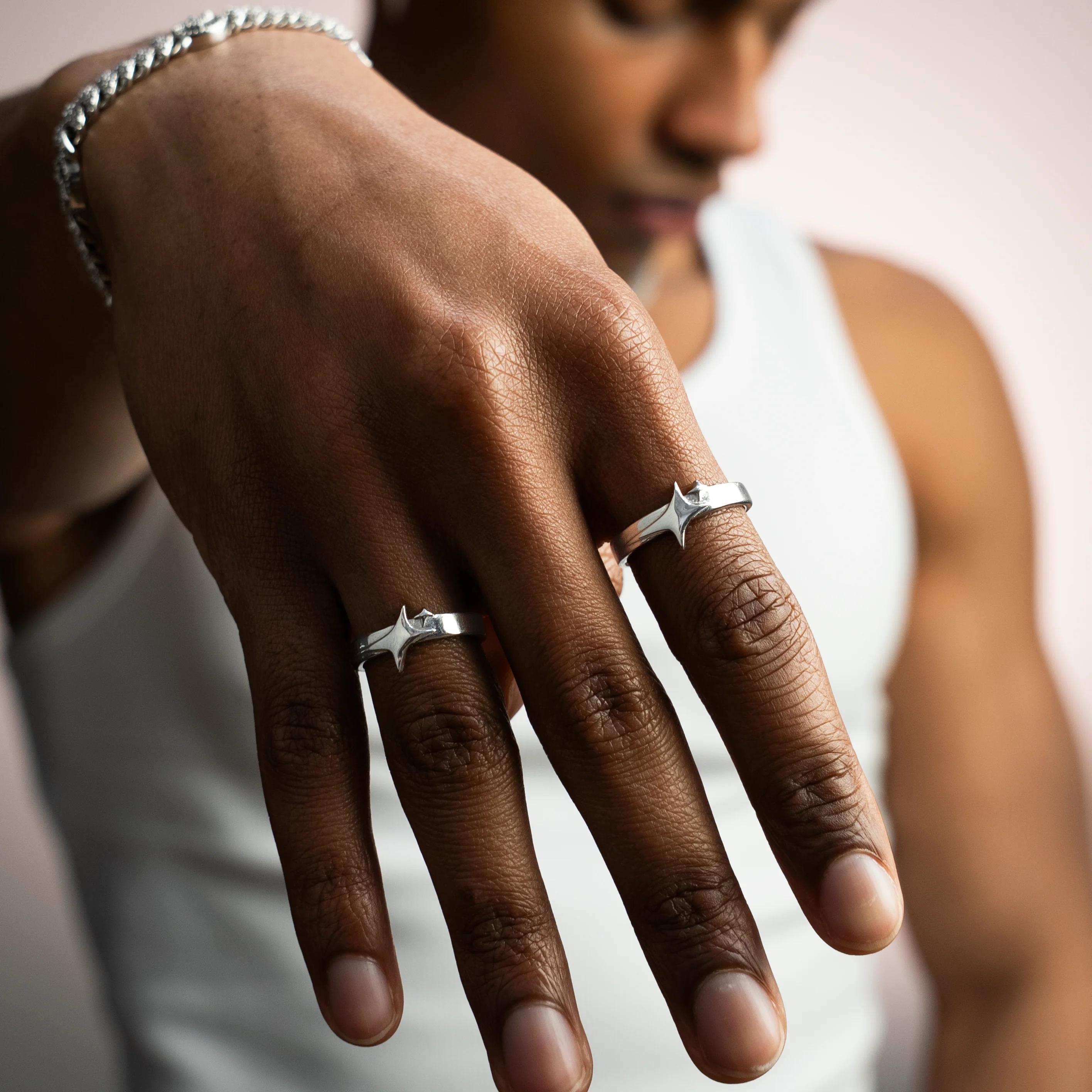 Signature ring argentée - Image 3
