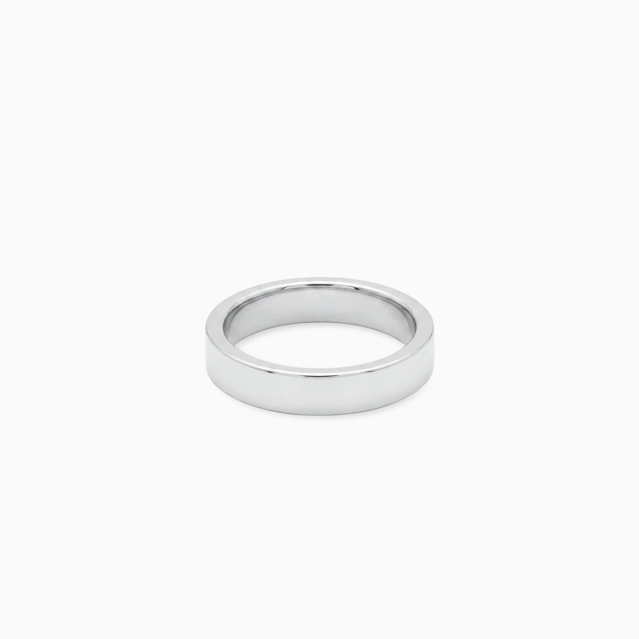 Slim classic band argentée