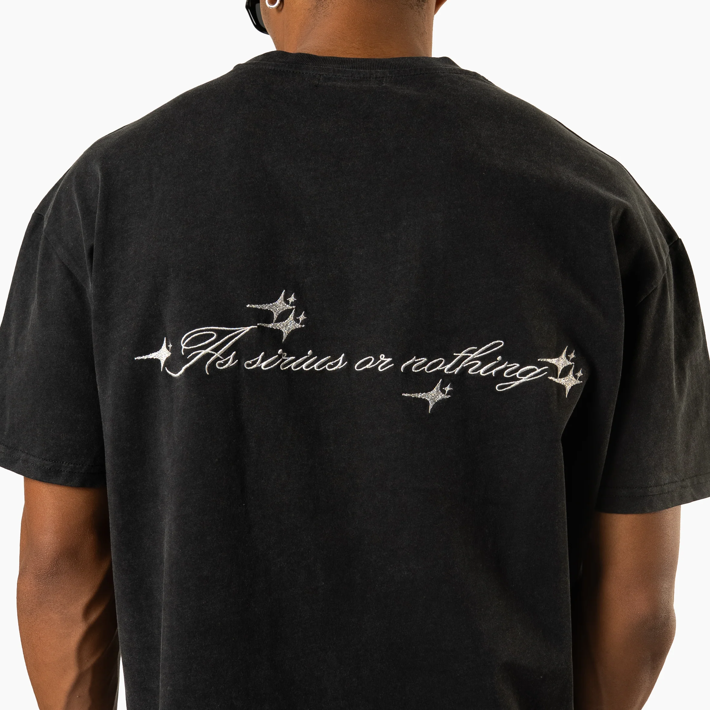 T-shirt Double Stars Noir - Image 8
