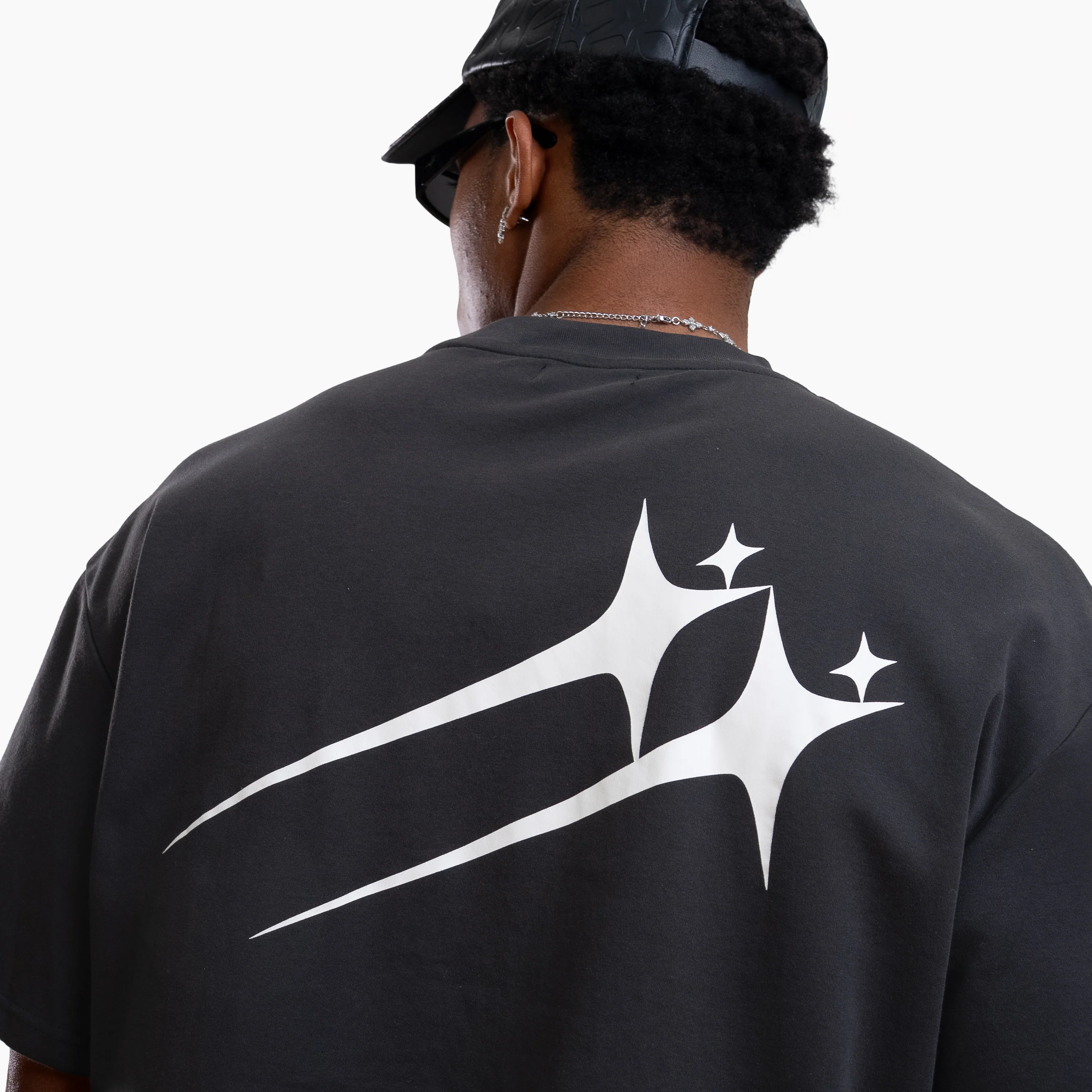 T-shirt Twin Stars - Noir - Image 10