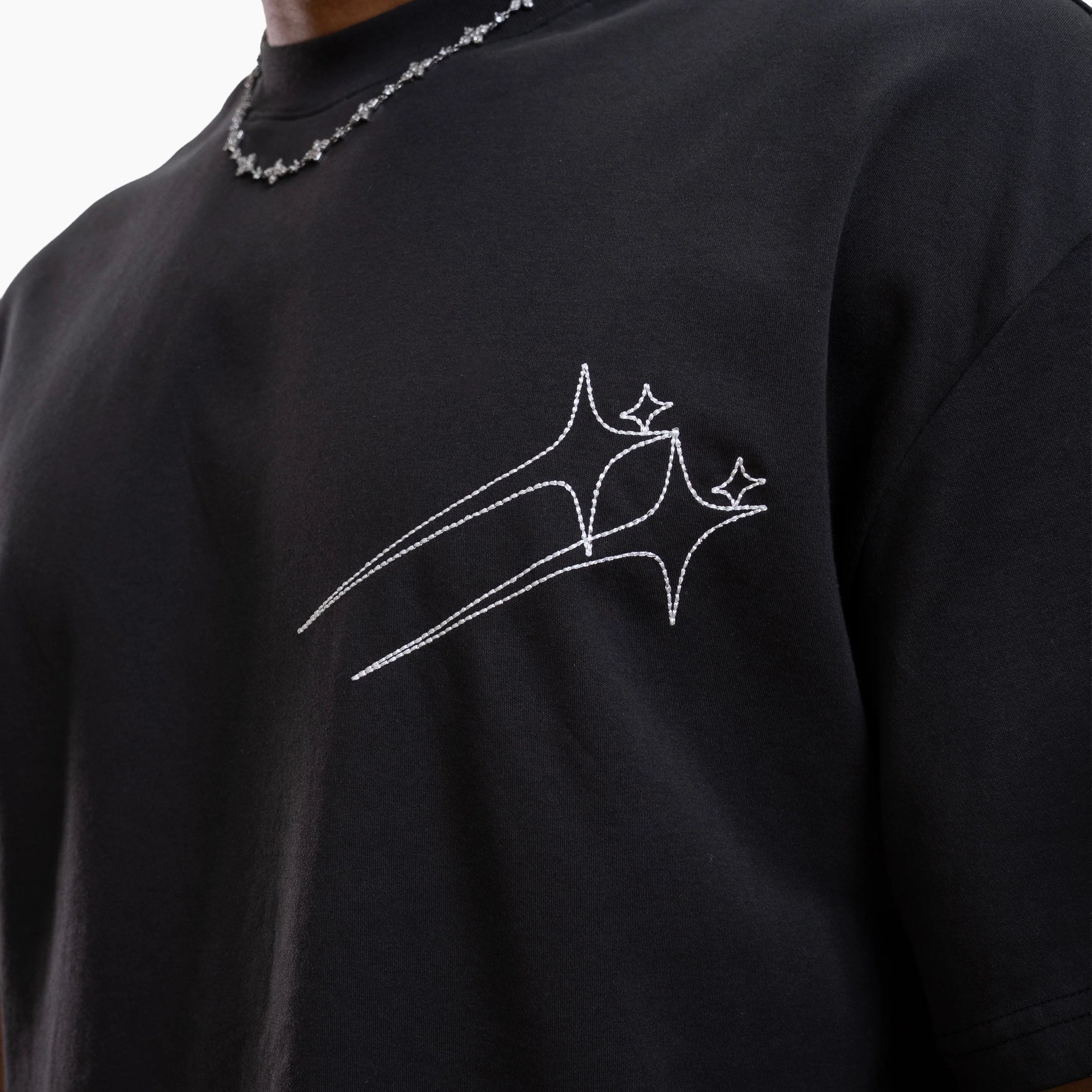 T-shirt Twin Stars - Noir - Image 9